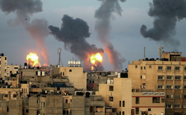  İsrailin Qəzza sektoruna hava zərbələri nəticəsində 30 nəfər həlak olub