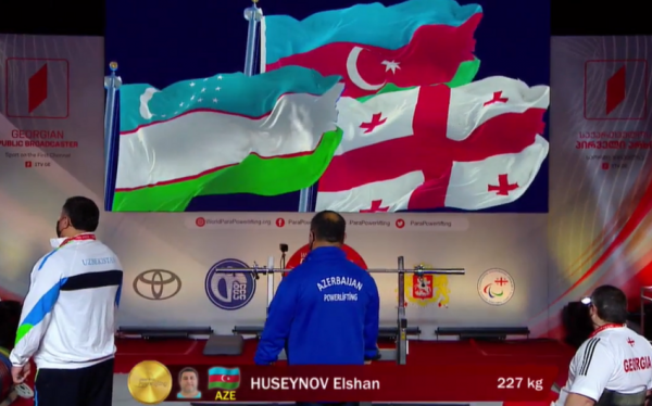 Azərbaycan paralimpiyaçıları Tbilisidə iki qızıl medal qazandı